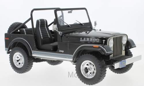 Jeep CJ-7 Laredo, black, 1980